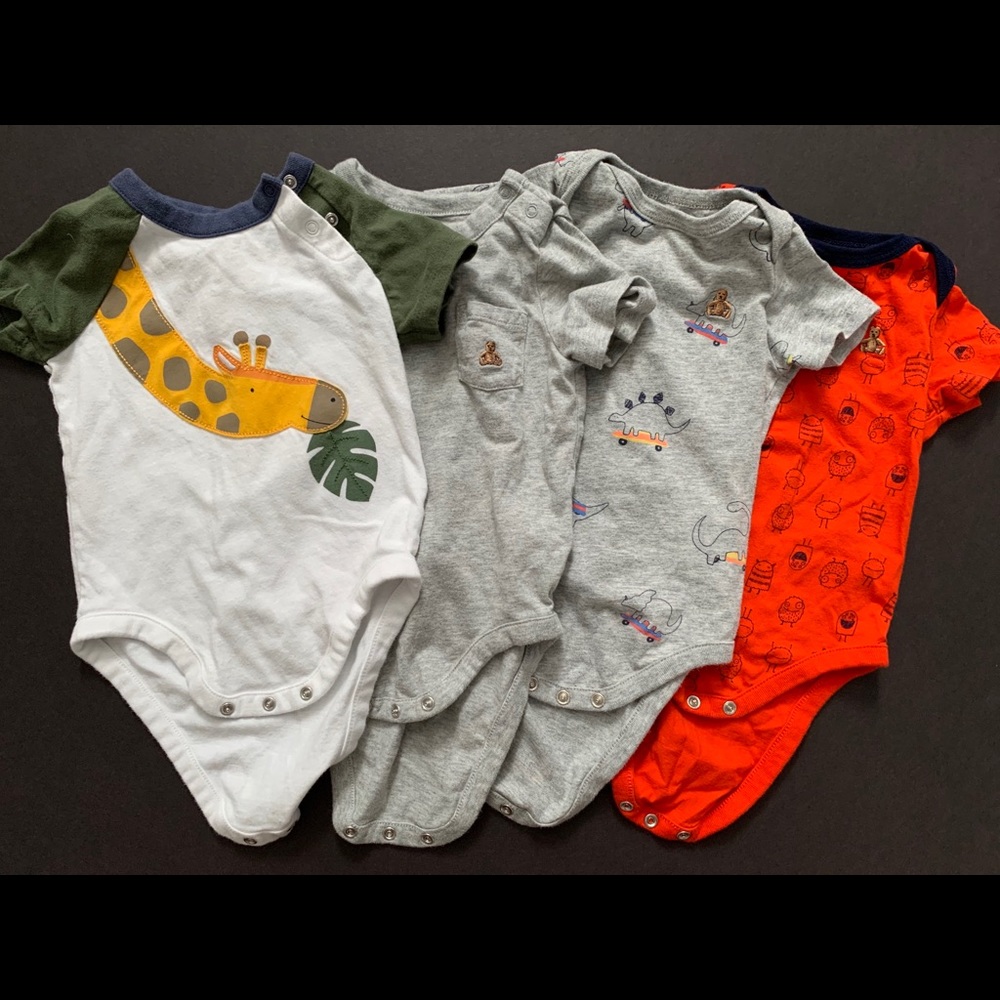 Baby GAP onesies, size 6-12 months
